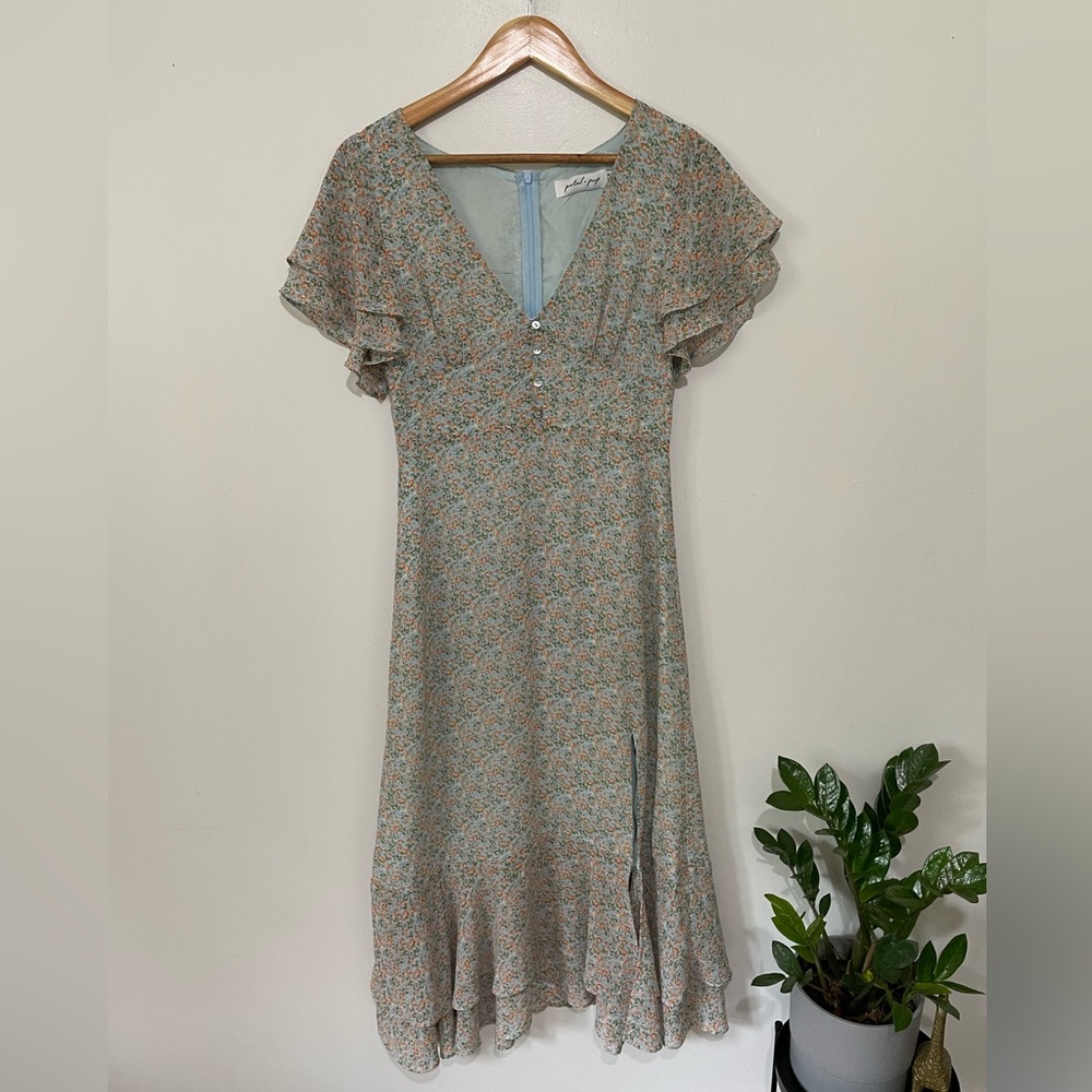 Petal + Pup Floral Midi Dress